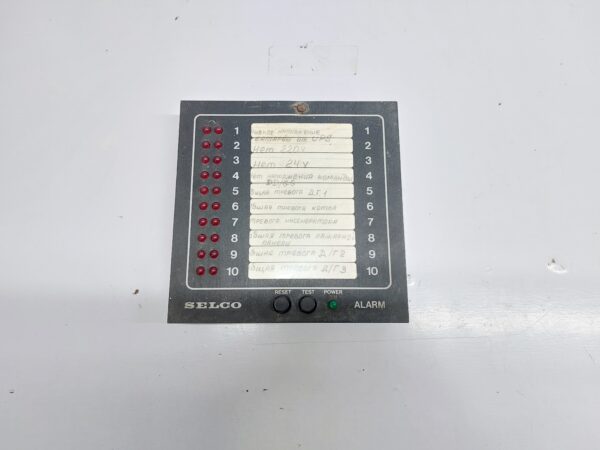 SELCO M1000-24-00C ALARM ANNUNCIATOR