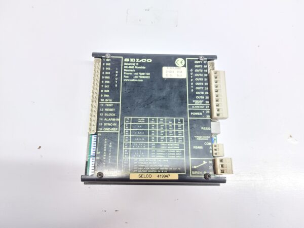 SELCO M1000.0080 ALARM ANNUNCIATOR