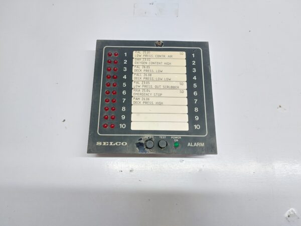 SELCO/NWS M1000 24V ALARM ANUNNCIATOR