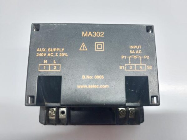 SELEC MA302 CURRENT PROTECTION RELAY