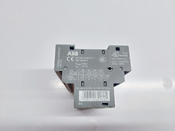 SET OF 11 ABB HK1-11 AUXILIARY CONTACT 1SAM201902R1001