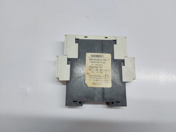 SIEMENS 3RP1533-1AP30 TIMING RELAY - Image 5