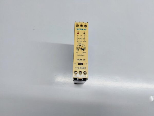 SIEMENS 7PU60 20-3NN2 TIME DELAY RELAY