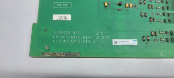 SIEMENS C53040-A440-C14-3 PCB BOARD C53207-A440-B140 - Image 5