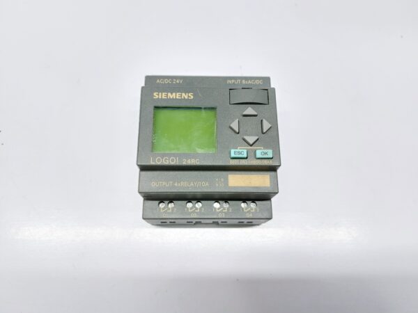 SIEMENS LOGO! 24RC 6ED1 052-1HB00-0BA6 LOGIC MODULE