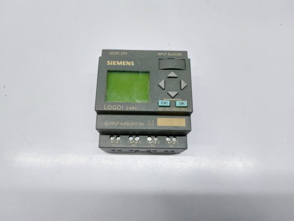 SIEMENS LOGO! 24RC 6ED1 052-1HB00-0BA6 LOGIC MODULE