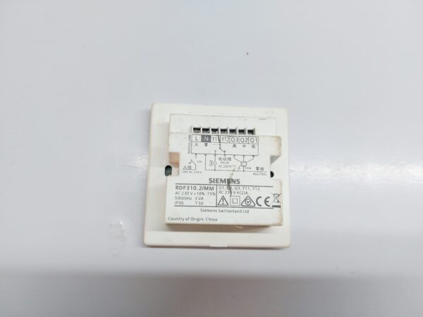 SIEMENS RDF310.2/MM AIR CONDITIONING TEMPERATURE CONTROLLER - Image 4