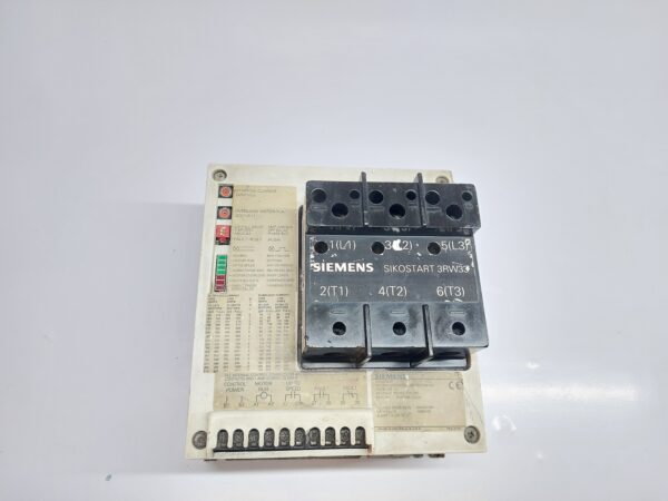 SIEMENS SIKOSTART 3RW3346-ODC34 AC SEMICONDUCTOR MOTOR STARTER