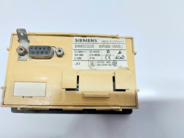 SIEMENS SIMOCODE 3UF5202-1AA00-1 TERMINAL MODULE