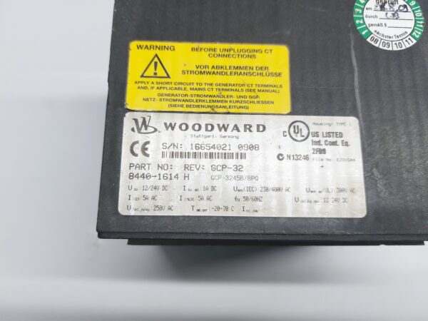 WOODWARD GCP-30 GENSET CONTROL PACKAGE 8440-1614 H GCP-32 - Image 8