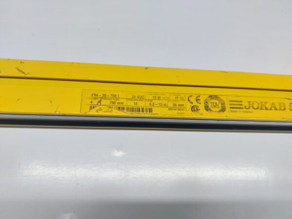 JOKAB SAFETY FT4-35-750L LIGHT CURTAIN 24VDC