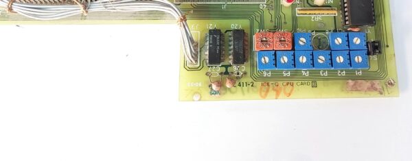 PC411-2 ICE-C CPU CARD