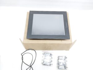 RENU ELECTRONICS PZM-760-24-B TOUCH SCREEN OPERATOR PANEL PRIZM-760-N-24-B BODY DAMAGED