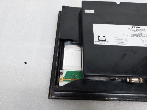 RENU ELECTRONICS PZM-760-24-B TOUCH SCREEN OPERATOR PANEL PRIZM-760-N-24-B BODY DAMAGED