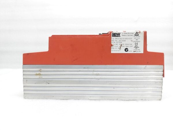 SEW EURODRIVE MC07A015-5A3-4-00 FREQUENCY INVERTER