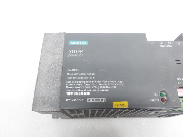 SIEMENS SITOP POWER 20 6EP1436-1SL11 POWER SUPPLY