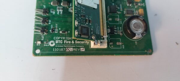 UTC FIRE & SECURITY 110187001 CPU BOARD REV-W