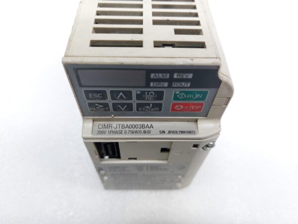 YASKAWA CIMR-JTBA0003BAA AC DRIVE 075KW/0.4KW REV.A