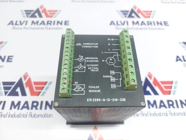 ODIN CONTROL CLORIUS ER2290-A-D-214-230-SA TEMPERATIRE CONTROLLER
