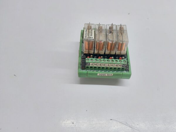 SHAVISON ELECTRONICS AS363-24V-S-OE 4 CHANNEL RELAY MODULE