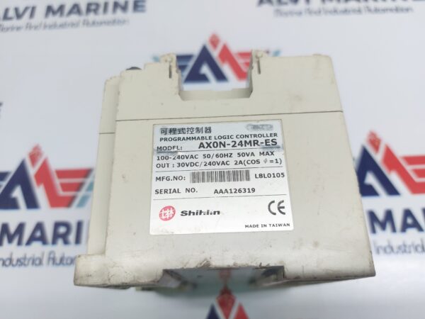 SHIHLIN AX0N-24MR-ES PROGRAMMABLE LOGIC CONTROLLER