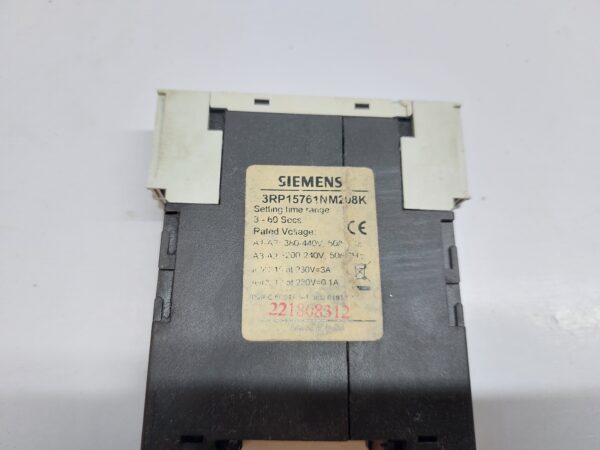 SIEMENS 3RP1576-1NM20 STAR/DELTA TIMER 3-60 SECS