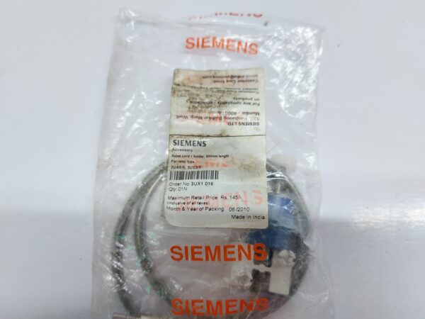 SIEMENS 3UX1 016 RESET CORD 3UA5/6, 3UC5/6 WITHHOLDER 600MM LENGTH