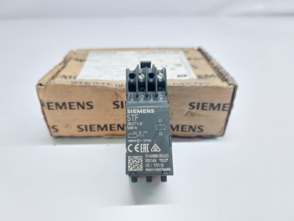 SIEMENS 3VA9988-0BA23 SHUNT RELEASE 208-277 VAC