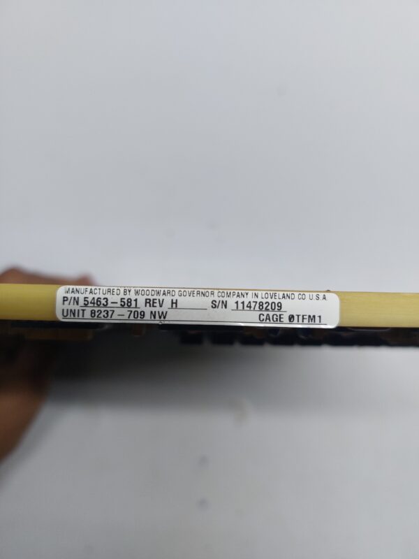 WOODWARD 5463-581 INPUT MODULE CONTROL BOARD