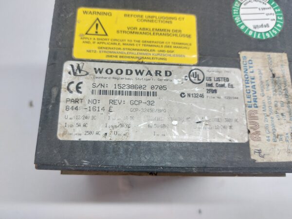 WOODWARD GCP-30 GENSET CONTROL PACKAGE 8440-1614 GCP-32