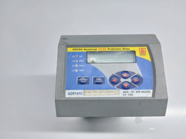 ASHIDA ELECTRONICS ADR141C NUMERICAL OC/EF PROTECTION RELAY