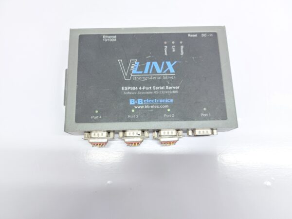 B&B ELECTRONICS VLINX ESP904 ETHERNET SERIAL SERVER ESP904