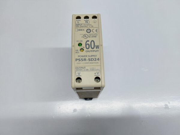 IDEC CORPORATION PS5R-SD24 POWER SYPPLY 24VDC