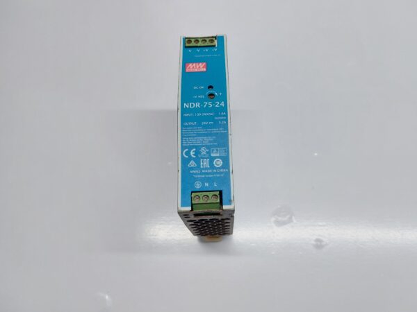 MEAN WELL NDR-75-24 DIN RAIL POWER SUPPLY