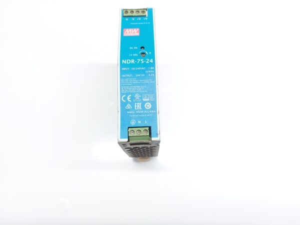 MEAN WELL NDR-75-24 DIN RAIL POWER SUPPLY
