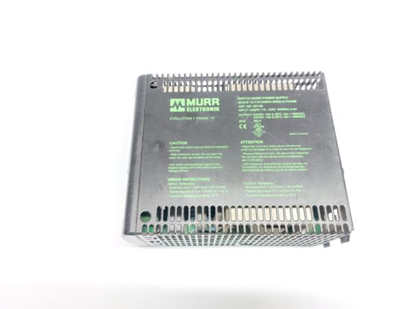 MURR ELEKTRONIK MSC-B 10-110-240/24 SINGLE PHASE SWITCH MODEL POWER SUPPLY 85165