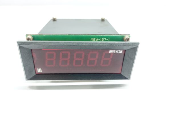MUSASINO MEW-137-1 DIGITAL PANEL METER