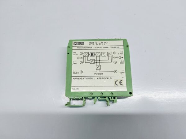 PHOENIX CONTACT MCR-C-U/U-DCI ISOLATED SIGNAL CONVERTER 24VDC