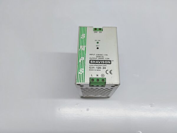 SHAVISON G31-120-24 POWER SUPPLY 24VDC,5.0A