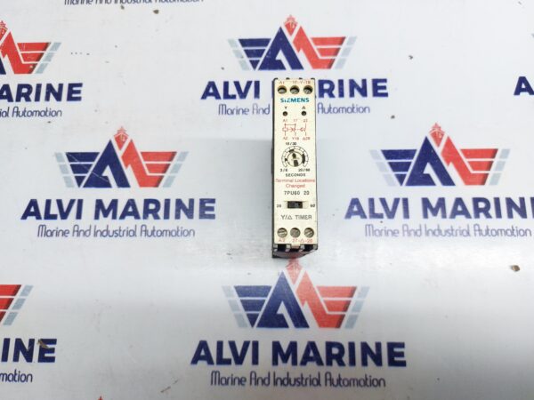 SIEMENS 7PU60 20 TIME DELAY RELAY