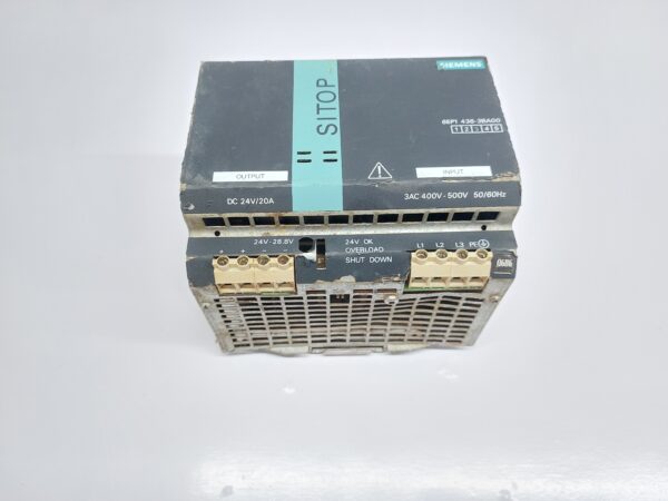 SIEMENS SITOP MODULAR 6EP1 436-3BA00 POWER SUPPLY