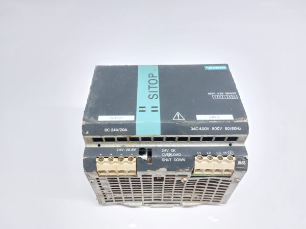 SIEMENS SITOP MODULAR 6EP1 436-3BA00 POWER SUPPLY